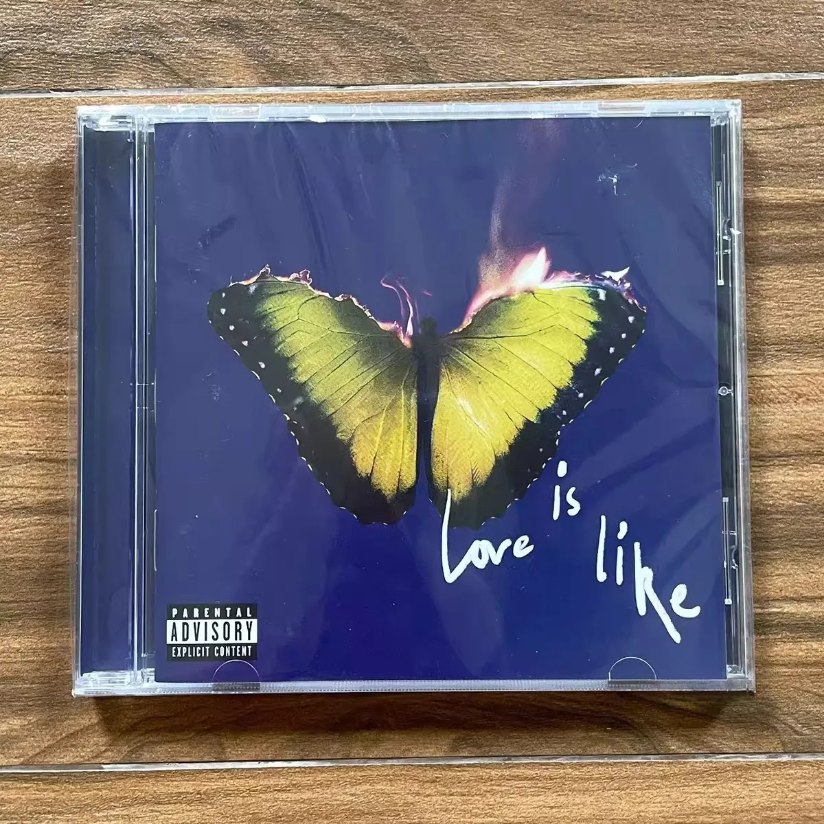 

Love Is Like – Alternative & Indie Pop Studio Album with Striking Burning Butterfly Artistic Visuals for Devoted Fans