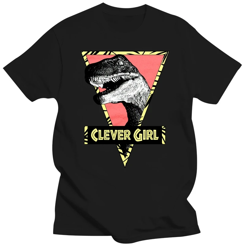 OFFICIAL Clever Girl T Shirt Classic Dinosaur Raptor S M L XL XXL