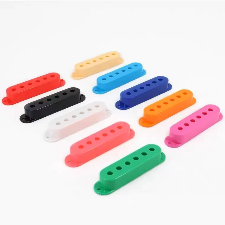 Electric guitar single coil pickup cover ST triple single SSS pickup shell 48/50/52MM color