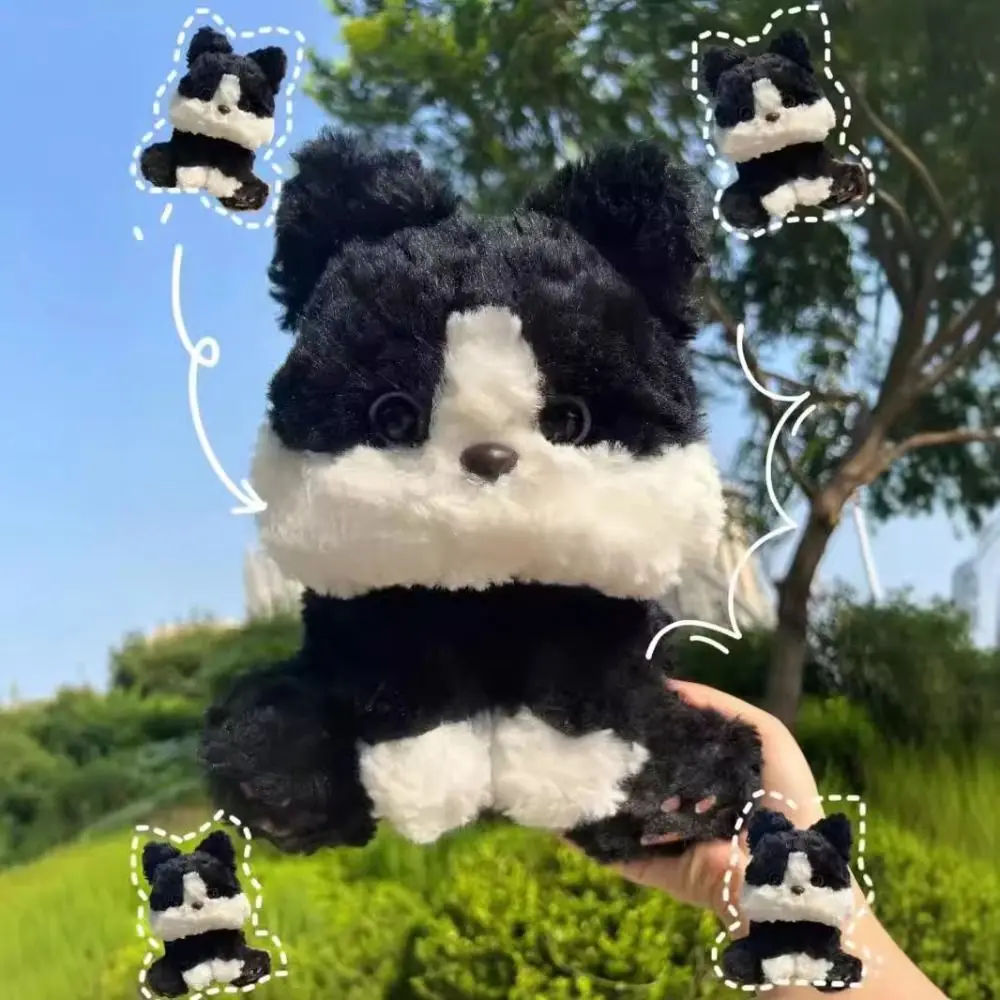 

Куклы-сопровождающие, домашнее животное, маленькая собачка, милая мультяшная кукла-щенок, 22 см, мягкая анима, праздничные подарки