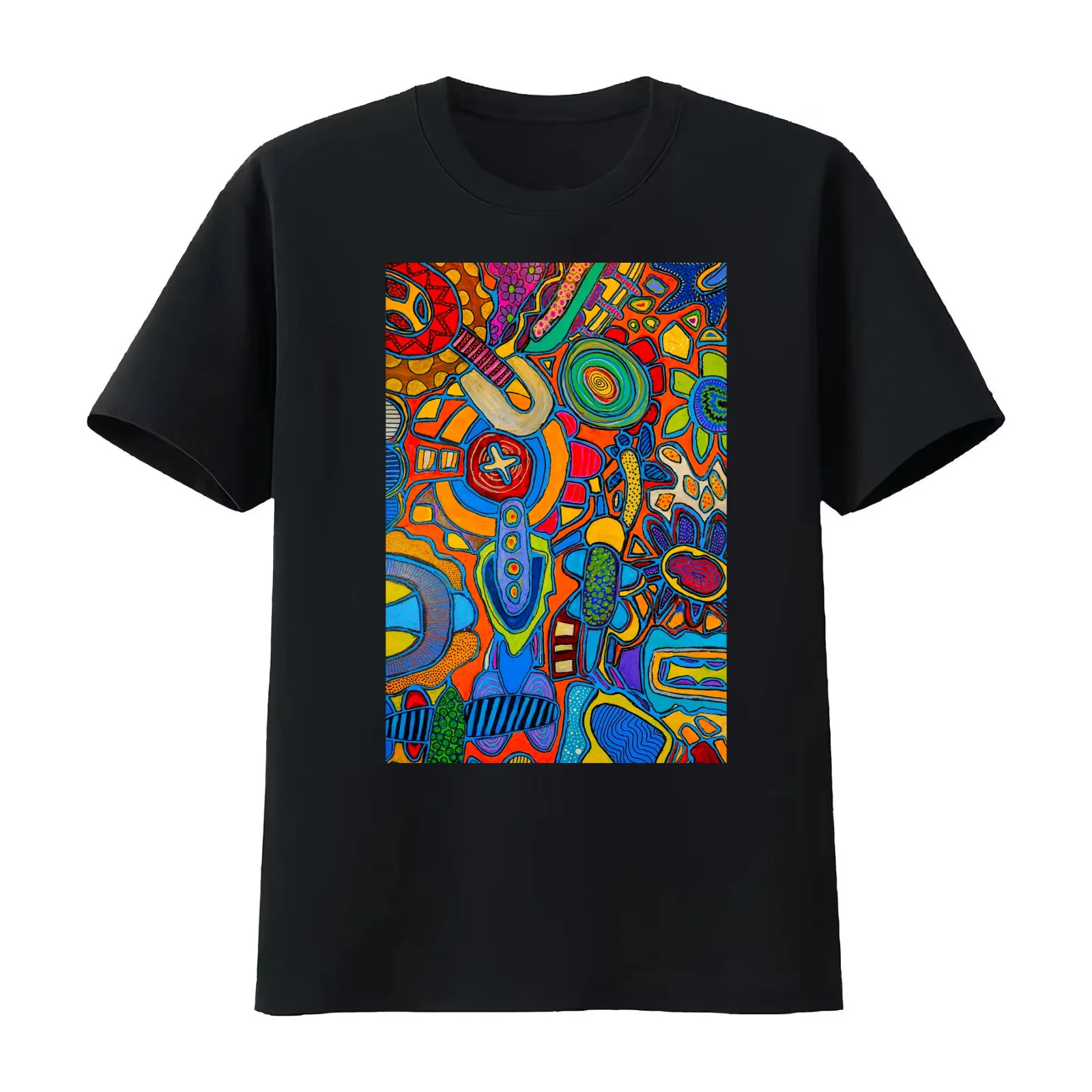 Silver Horseshoe with Arrowhead T-Shirt Summer Casual Cotton Tee Oversized Streetwear Tops Vintage Graphic Print 100% Cotton