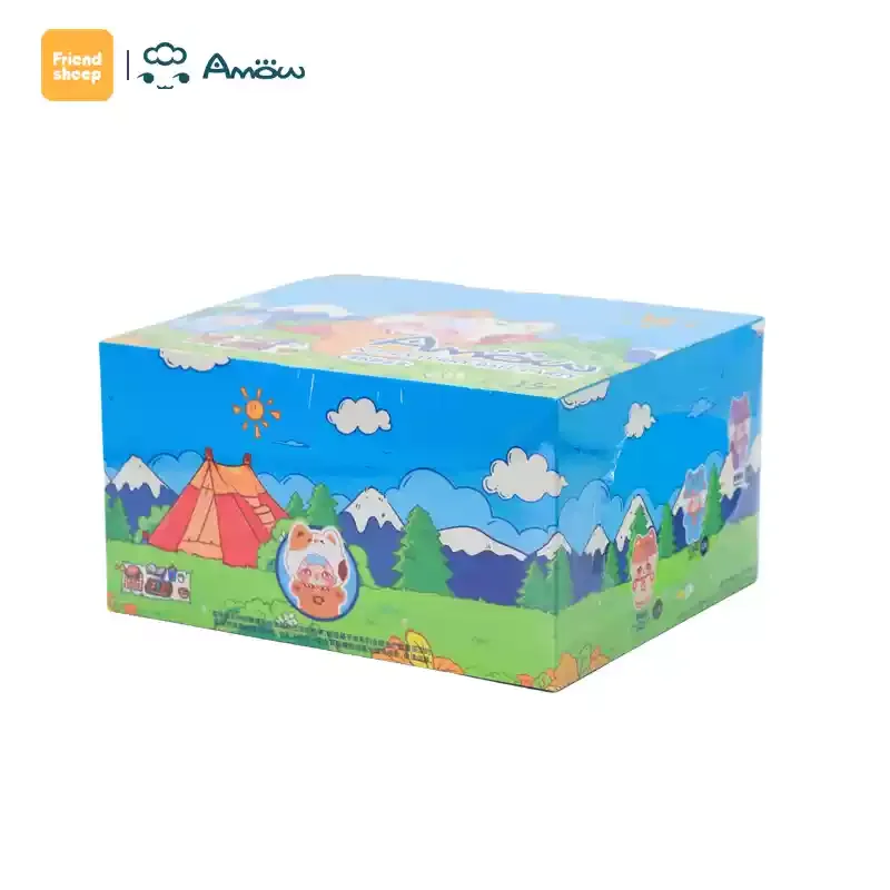 2025 Новый друг, овца, ягненок, аму, мяу, бархатный мяч, серия для вечеринки, кукла, игрушка, фигурка, слепая коробка, сумка, очаровательный аксессуар, подарок для девочек