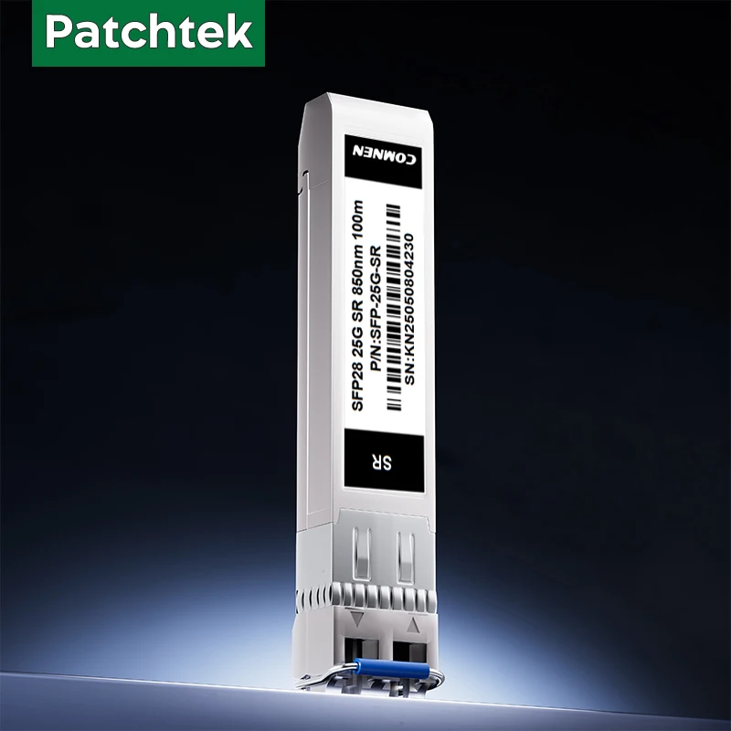 

Patchtek 10G SFP+ DOM Duplex LC/UPC MMF Transceiver Module 850nm 300m DDM Fiber Optic Module for Cisco TP-Link Ubiquit and Other
