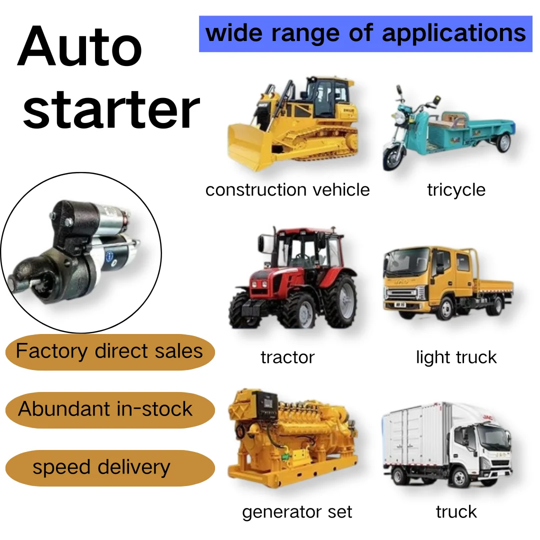 TLF Nieuw type startersamenstel, 24V 5,5kw 11t startmotor QDJ265F 1-564-25W, verkocht door de fabriek