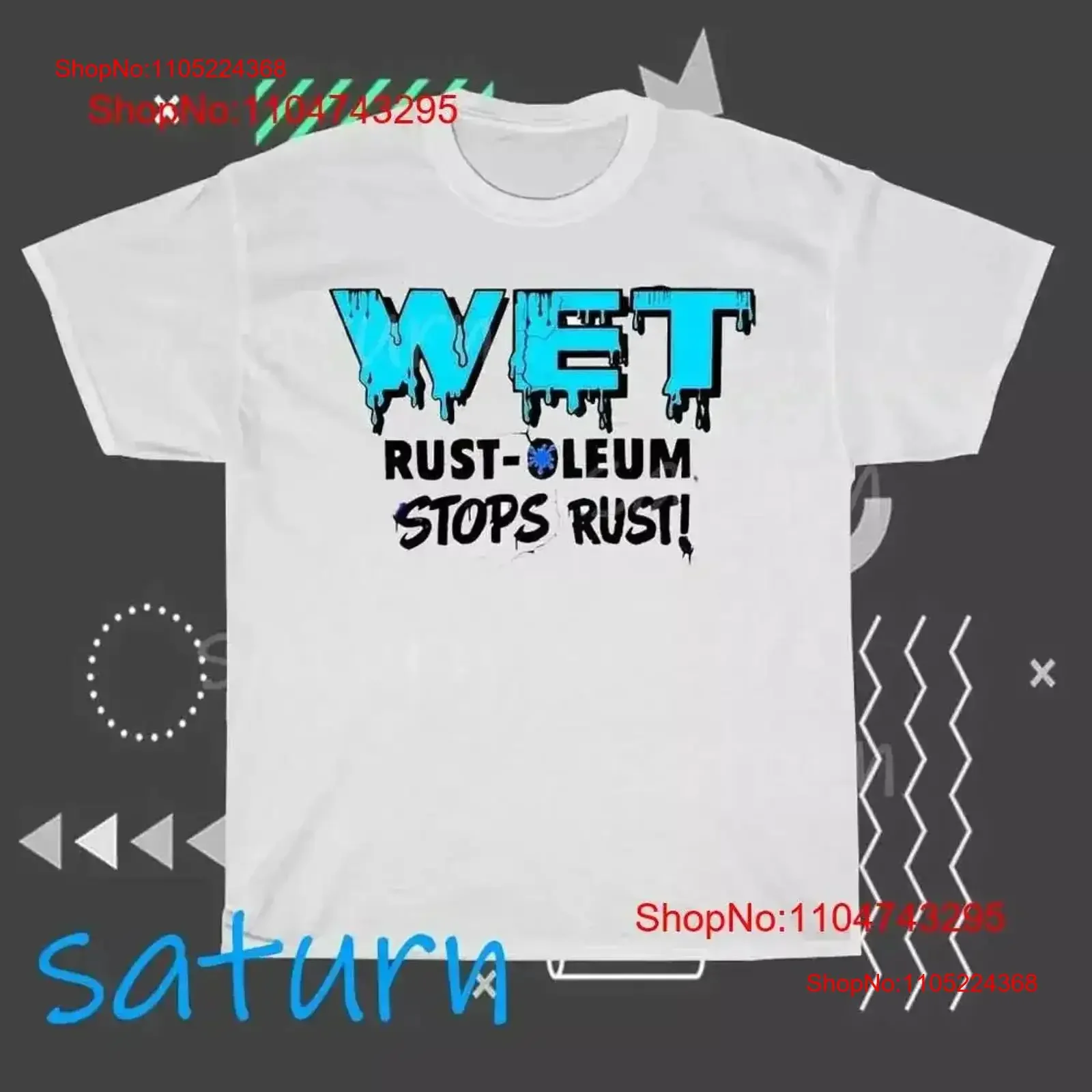 

Rustoleum Spray Paints Logo T Shirt Funny Size S to 5XL vintage Washed fashion designer clothes homme Top For Everyday Wear