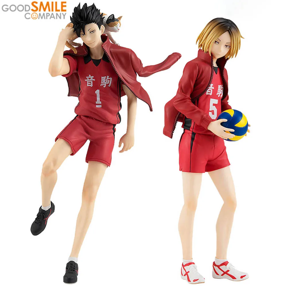 Original Good Smile Pop Up Parade Haikyuu!! Kozume Kenma Kuroo Tetsurou Gsc Action Figure Collectible Model Toys