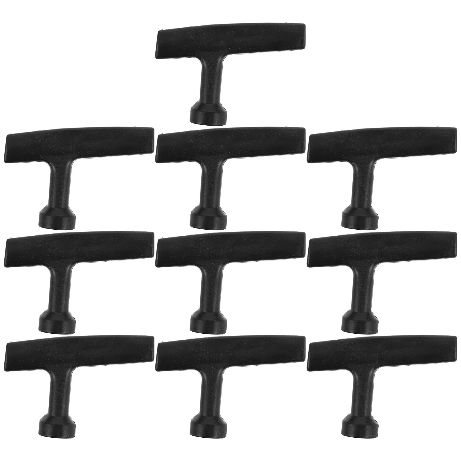 

10pcs Generator Starter Handle For Diesel Engine Chainsaw Lawn Mower Pull Cord Grip Recoil Start Replacement Part