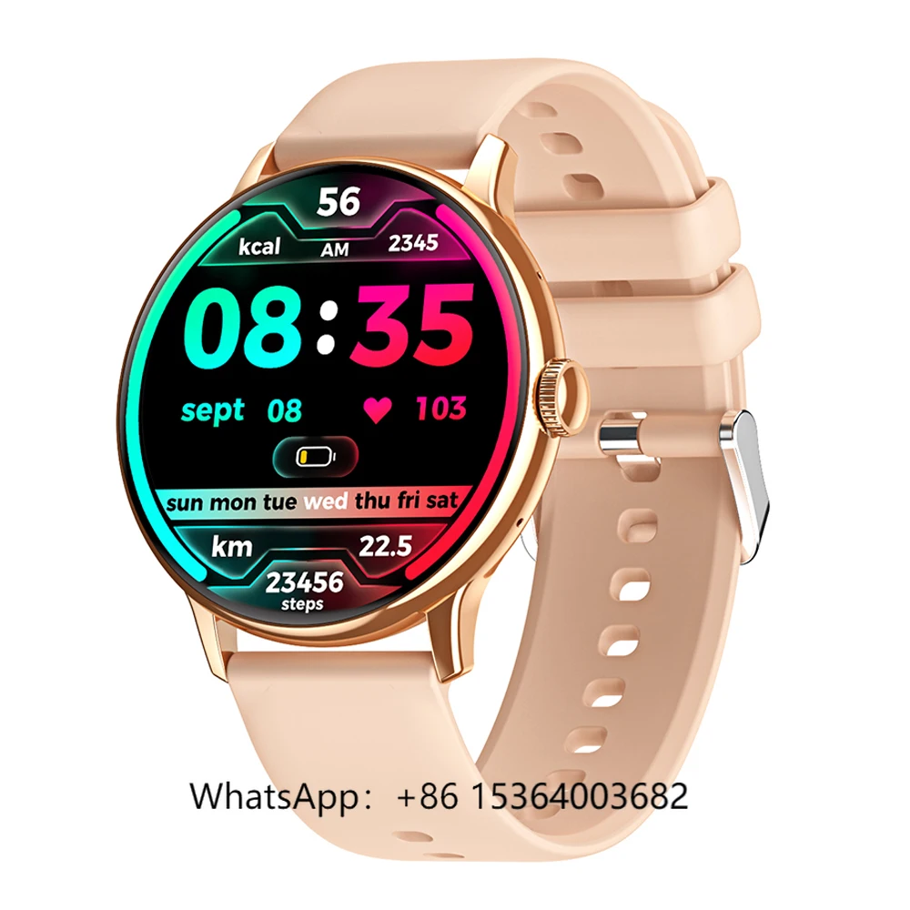 

TJXL-2025 CY500 1.43Inch Amoled RelojesSmart Watch BT Call Blood Oxygen Heart Rate Sport NFC Smartwatch for Women Men