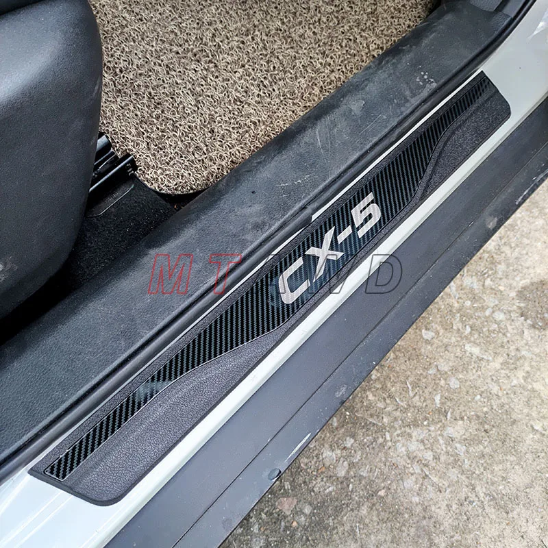 Für Mazda CX-5 CX5 KF KE 2027 2026 2025-2011 Zubehör Edelstahl Auto-Türschweller-Schutzleiste Abdeckung Pedal – Detail 7