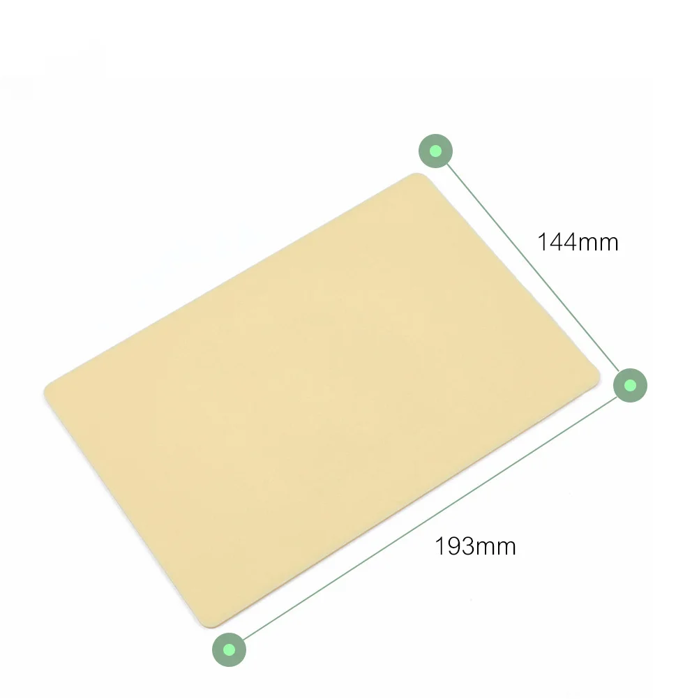 

2 Pcs Silicone Practice Skin Permanent Machine Tattooing Tools Supplies Flexible Human Skin Feel Thick Design Practice Sheets