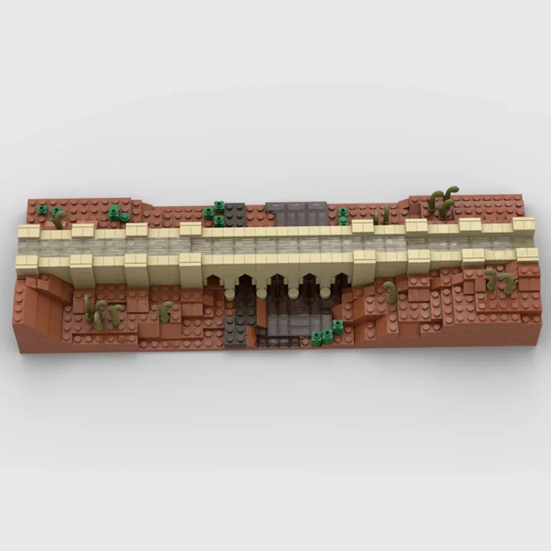 Modello centrale Moc Building Bricks Babylonian Hanging Garden Ferry Technology blocchi modulari regalo giocattoli di natale set fai da te assemblaggio