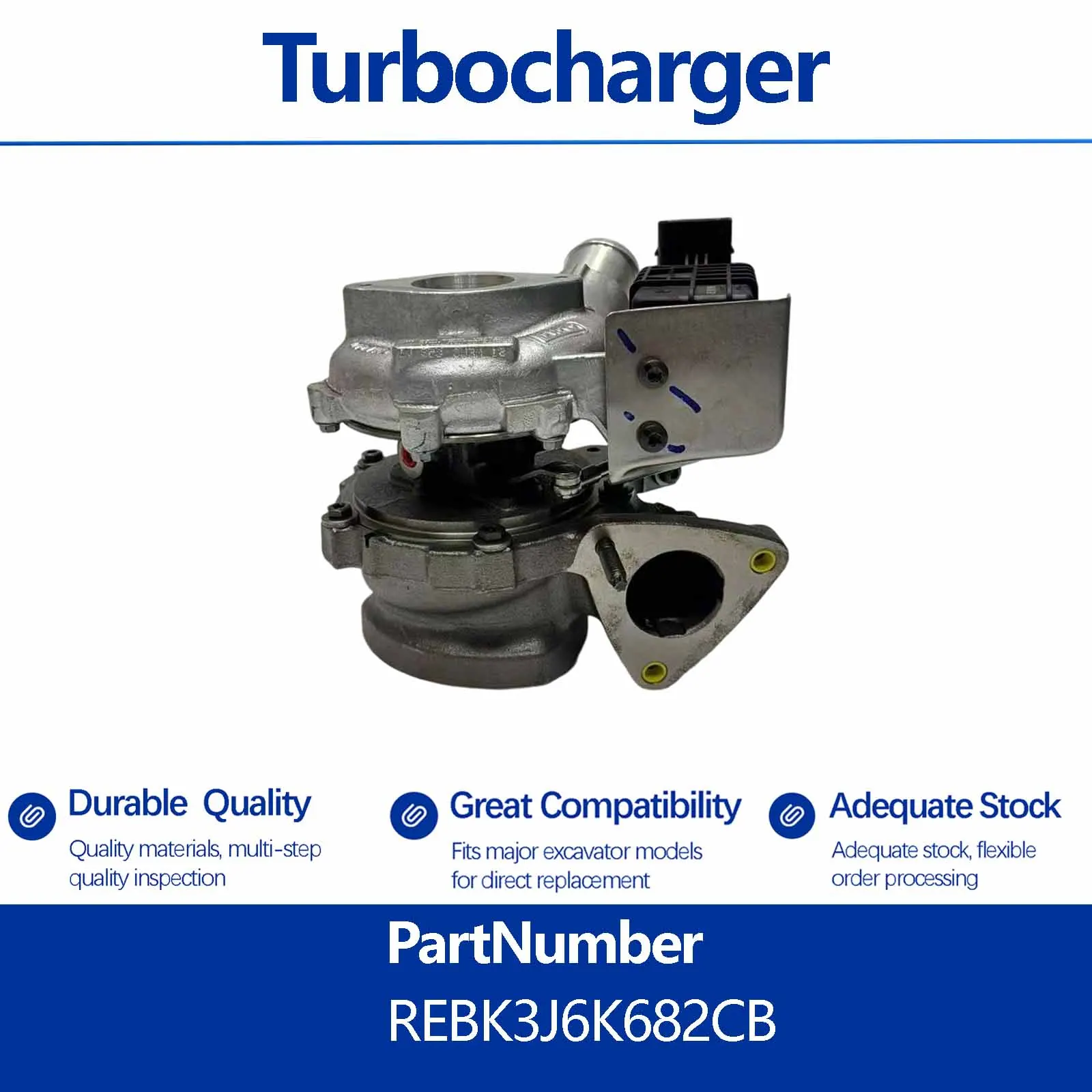 Turbocharger MTG5517BE For FORD TOURNEO 2.2 TDCi For TRANSIT 2.2 TDCi