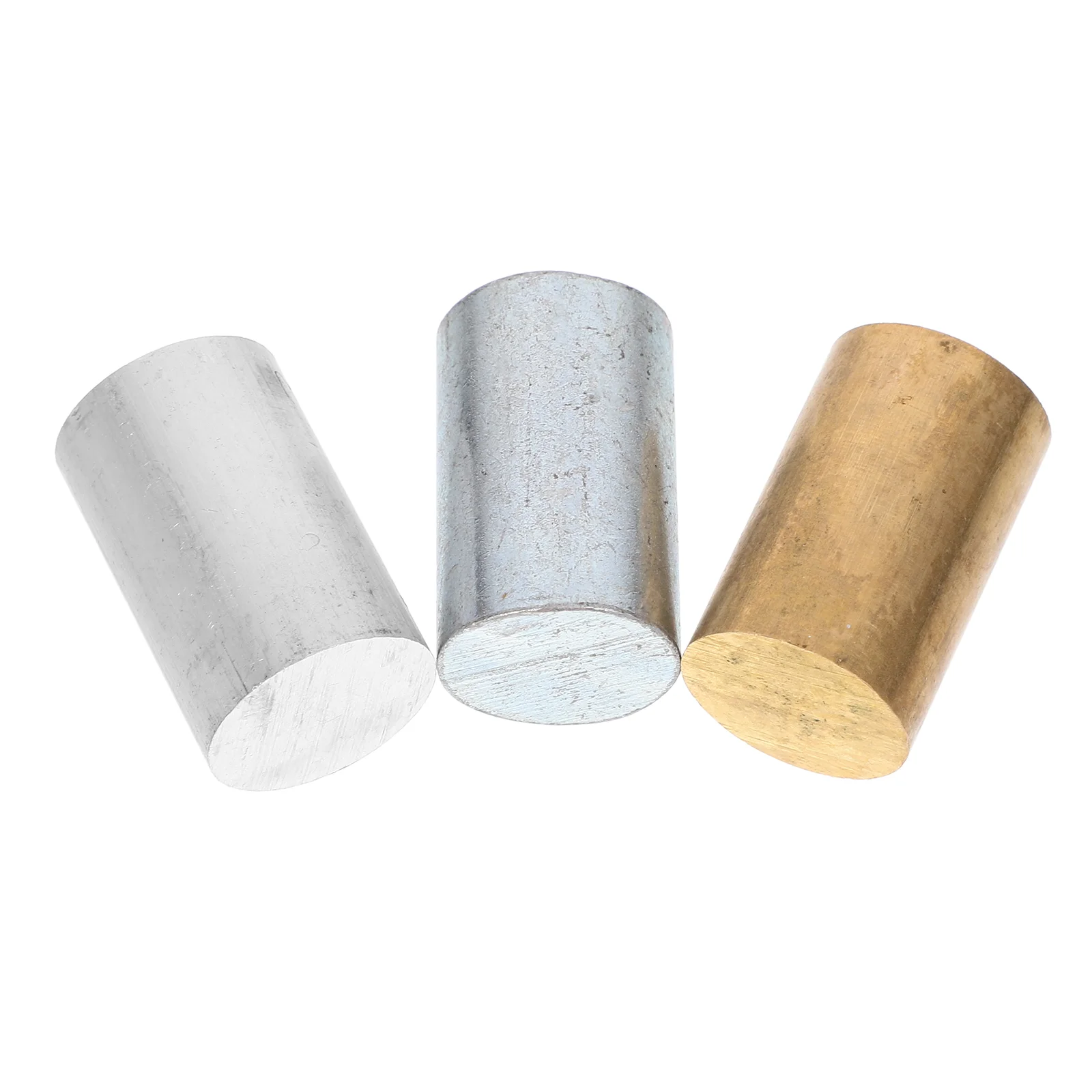 

3pcs Cylinders Set Density Cylinders Set Copper Iron And Aluminum Cylinders For Physics And Science Experiments In Schools And L