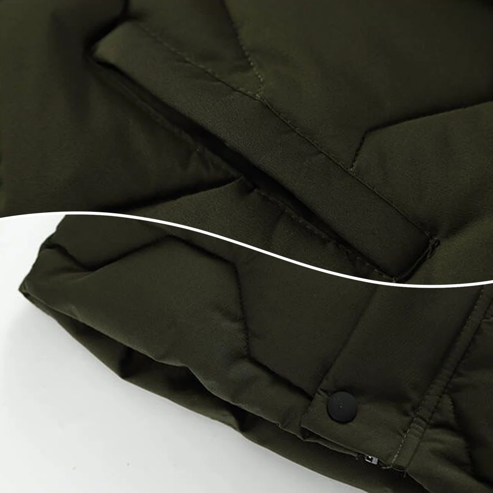 Manteau d'hiver en duvet de coton pour garçons, faux manteau rembourré à capuche longue deux pièces pour enfants, vêtements d'extérieur pour adolescents, tenues chaudes pour enfants