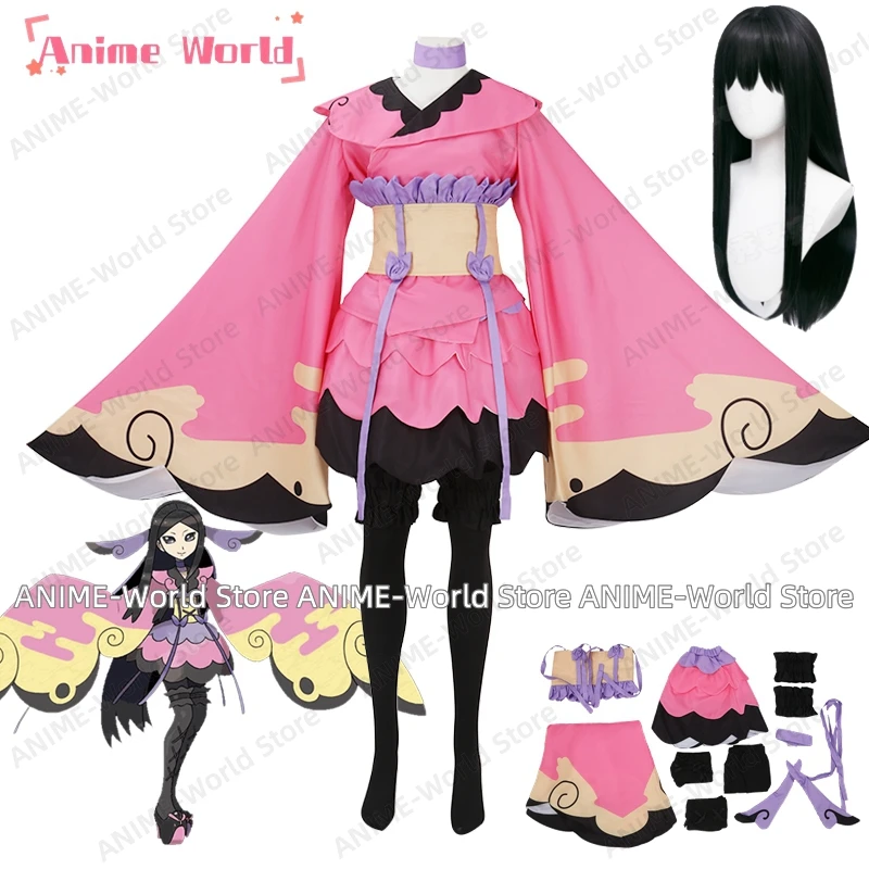 《Custom Size》Game Valerie Cosplay Costume Include Headwear Stockings Wig Halloween Role Play