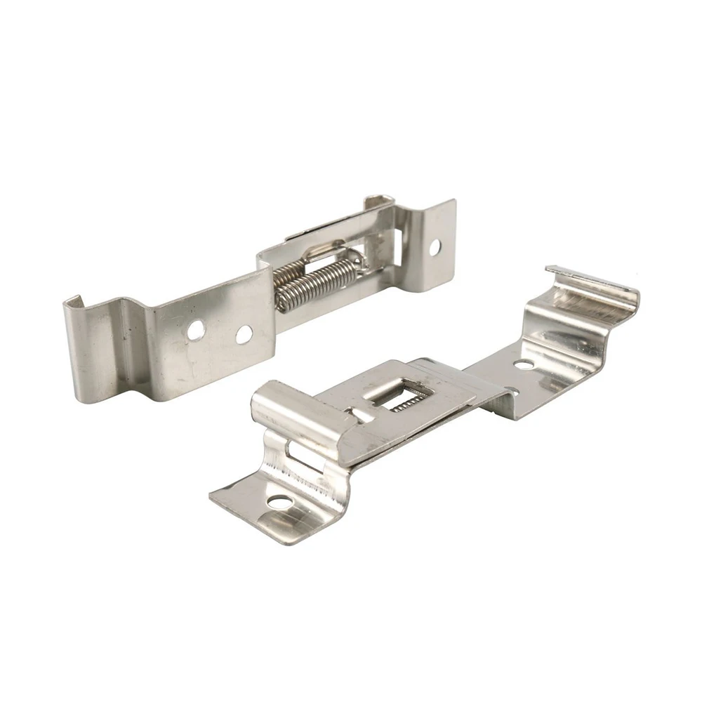 2pcs Stainless Steel Car License Plate Holder Trailer Number Plate For Plates 11cm X 52cm Truck/Semi-Trailer/Car/Ship Accessory