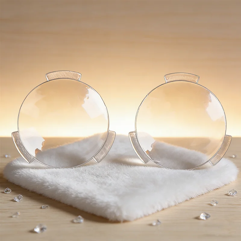 Headset Lens Upgrade Kit - 2 Aspherical Biconvex Lenses (25mm x 45mm), High-Quality Replacement for Enhanced Visual Fidelity