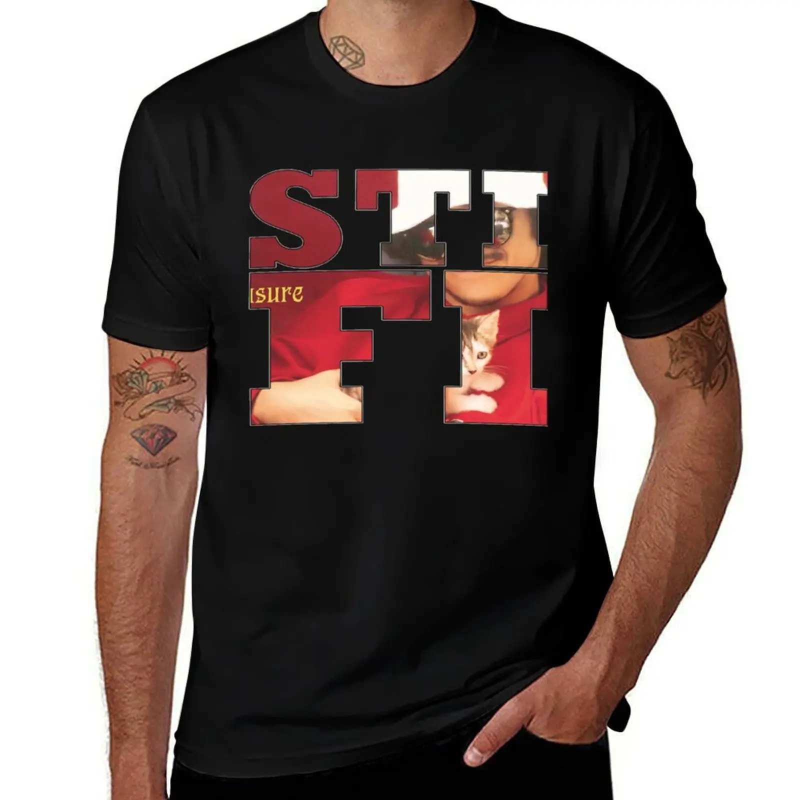 Sticky Fingers Album T-Shirt Urban Style Casual Short Sleeve Top