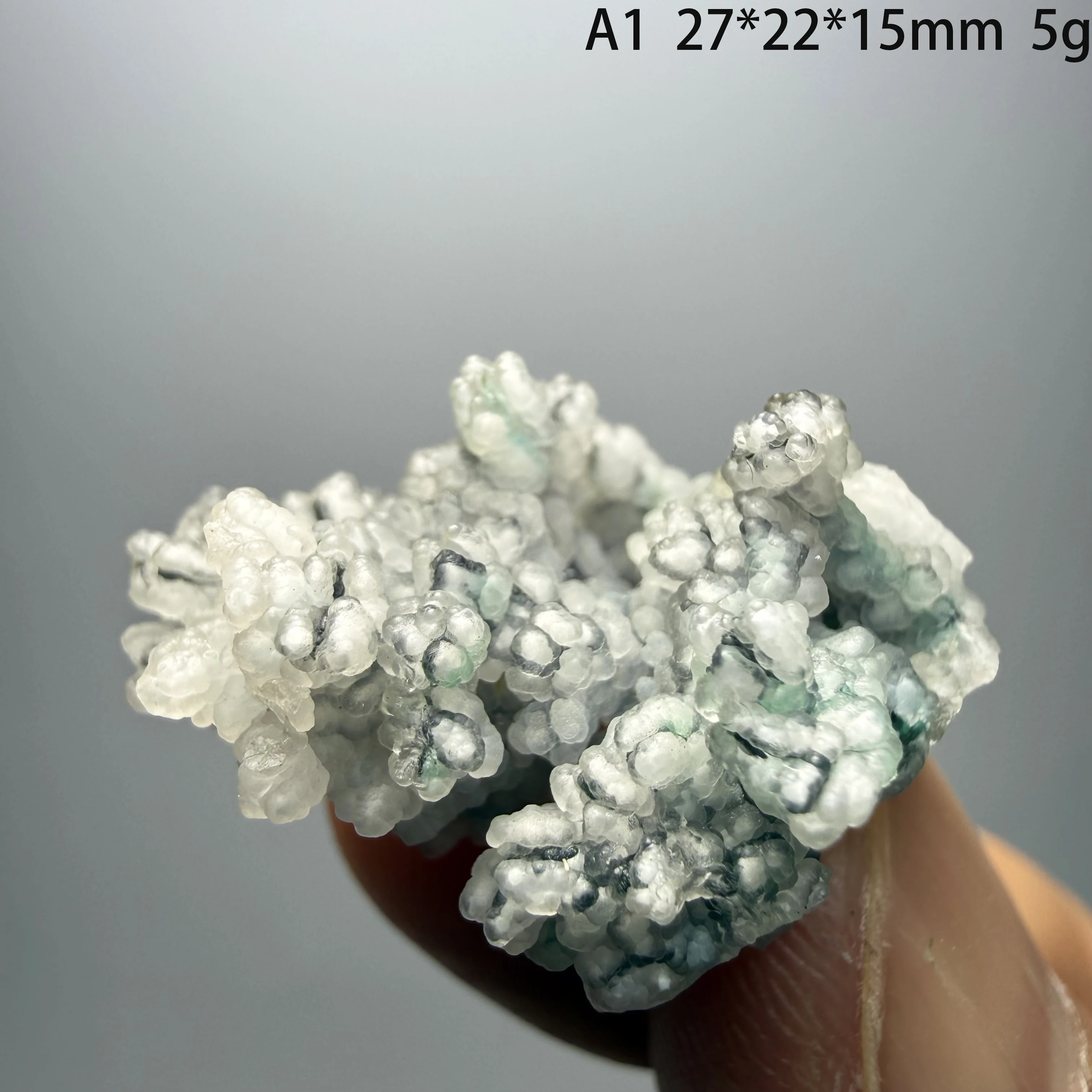 Natural Grape Agate Chalcedony Rough Specimen Sulawesi Indonesia Botryoidal Crystal Cluster Healing Crystal OrnamentA2-1-8
