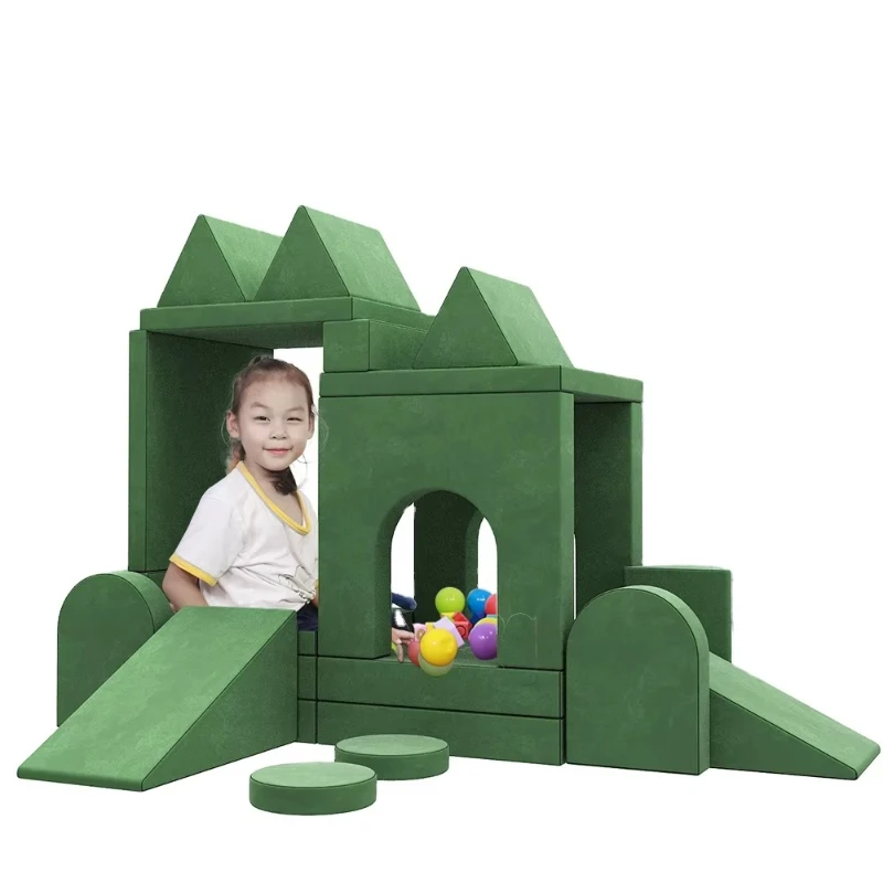 Furniture Education Chair Children's Combination Bed Sofa Children's Game Sofa Creative 18 Modular Foam Children's Sofa Chair