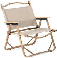 beach Outdoor Furniture Wood  Aluminum Portable Folding Camping beach fishing picnic kermit Chair