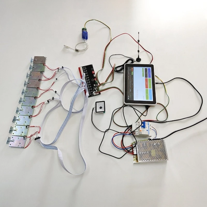 Smart Parcel Locker Full Set Lock Plate European Plug Centralized Control Board, API/SDK with Parcel Digital Lock