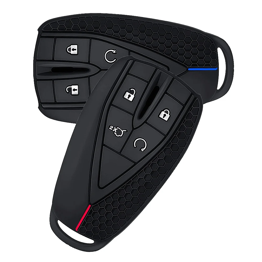 Keychain For Changan Unit Unik CS35 CS55 CS75 Plus UNI-V Oshan Z6 X5 X7 Plus Silicone Car Romote Key Caps Holder