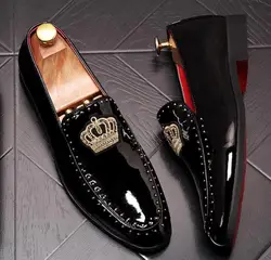 Men Designer Oxfords Shoes Breathable Business Office Shoes For Driving Moccasins Comfortable Slip On Man Loafers Tassel Shoe