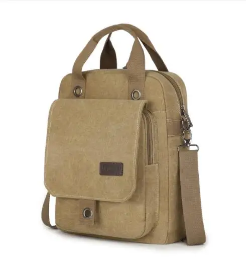 2023 canvas bag school bag trend casual men singer shoulder bag computer travel handbag crossbody multi-function man bag bolsos