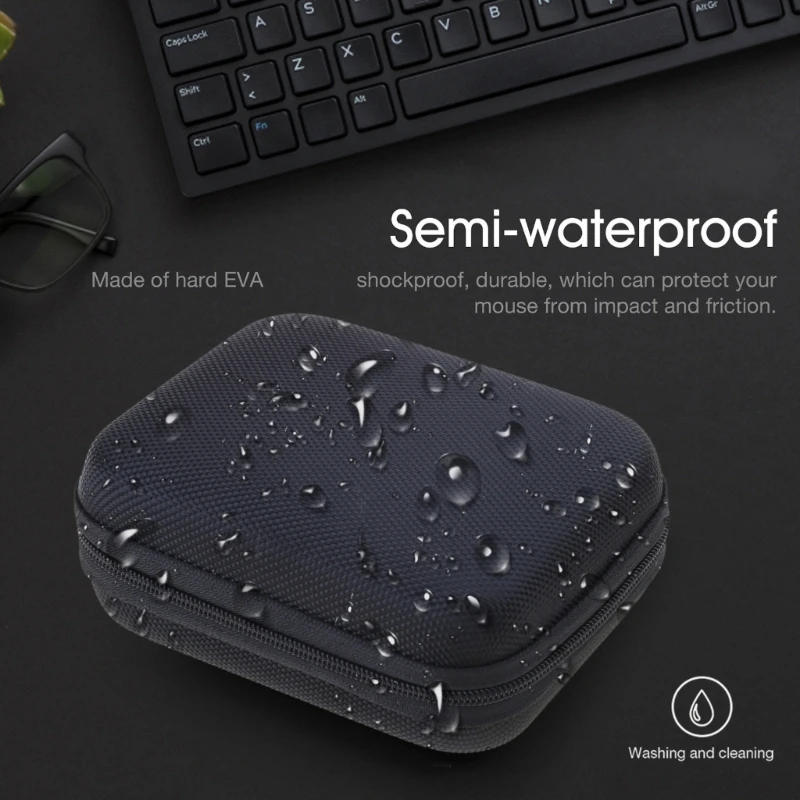 Travel Case Water Resistant Carrying Case for Game Consoles Secure & Organized Storage Option Suitable for Powkiddy V90