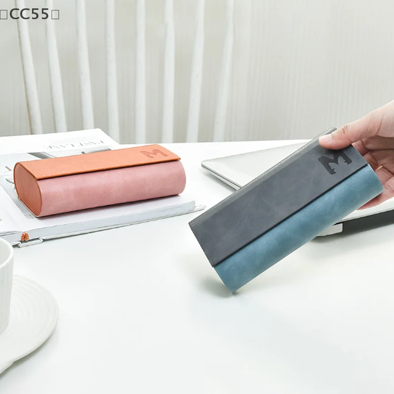 [-CC55] حافظة نظارات مزدوجة حافظة نظارات مزدوجة لزوجين حامل نظارات حافظة نظارات محمولة حافظة نظارات طبقة مزدوجة