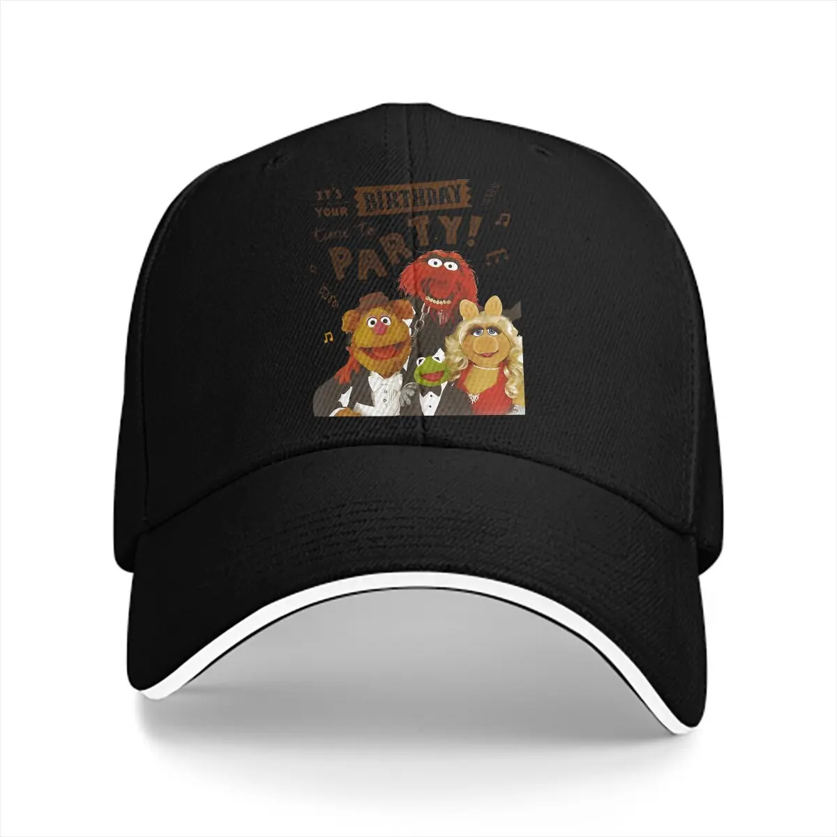 The Muppets Birthday The Muppet Show Baseball Cap Men Hats Women Visor Sunprotection Snapback Caps