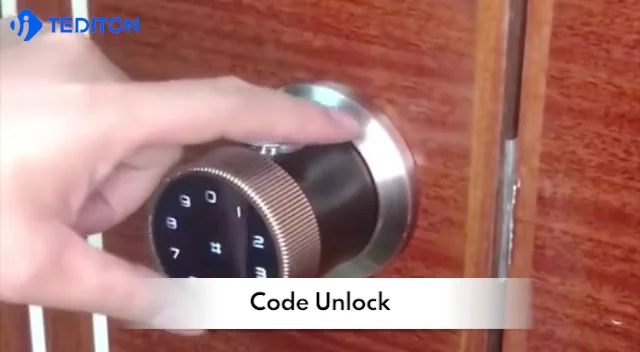 Smart Biometric Fingerprint Round Knob Wifi Tuya Door Lock by App Fingerprint Scanner