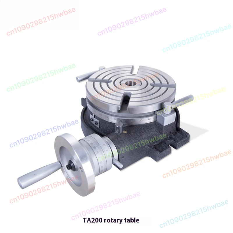 

Milling machine 8 inch horizontal rotary table milling table tool accessories drilling and milling rotar
