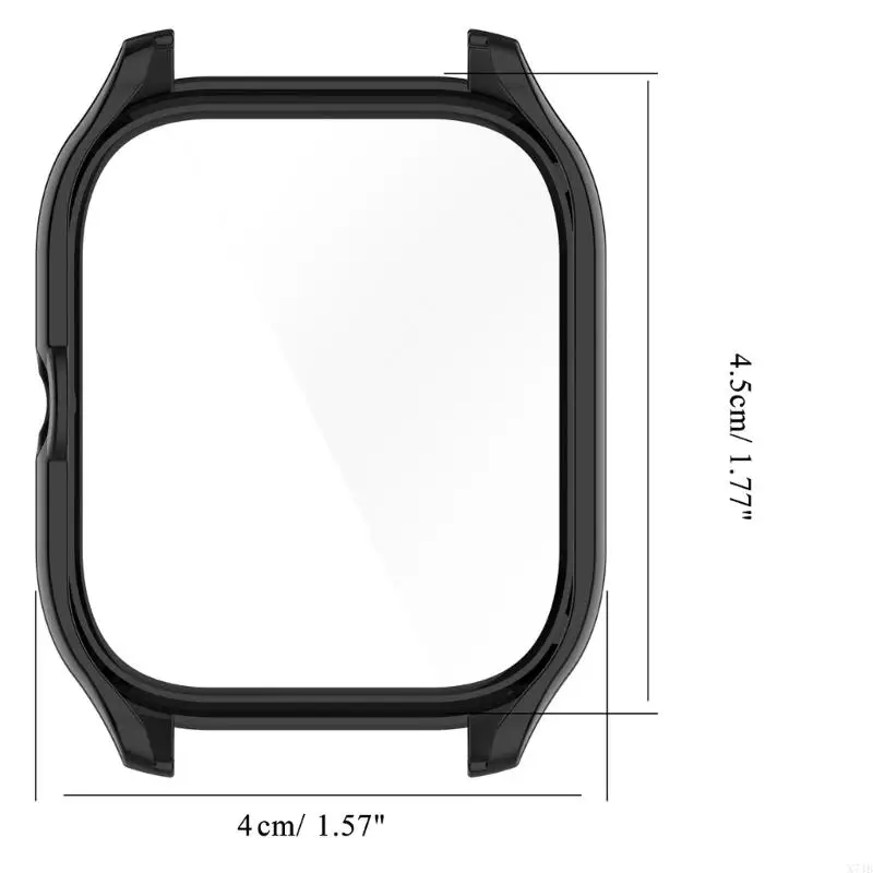 X7JB SmartWatch Bumper-Protective Case Screen Protector untuk GTS4 Hard Shell Debu Debu
