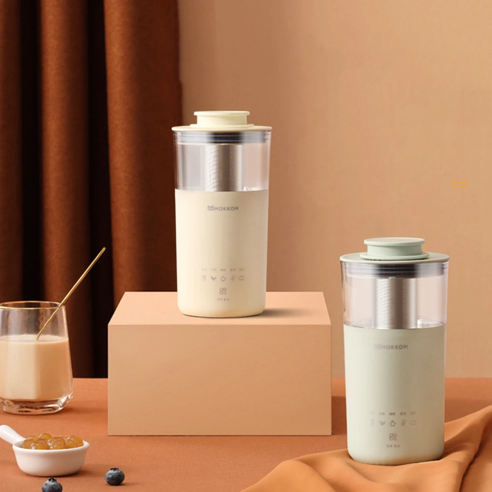 Portable Electric Coffee Maker Multictional Milk Tea Machine Automatic Milk frother Home and kitchen Blender Tea maker 220V