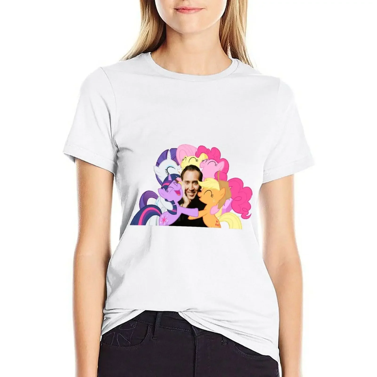 

Nic and His Girls T-shirt cute clothes lady clothes vintage clothes Women's tee shirt