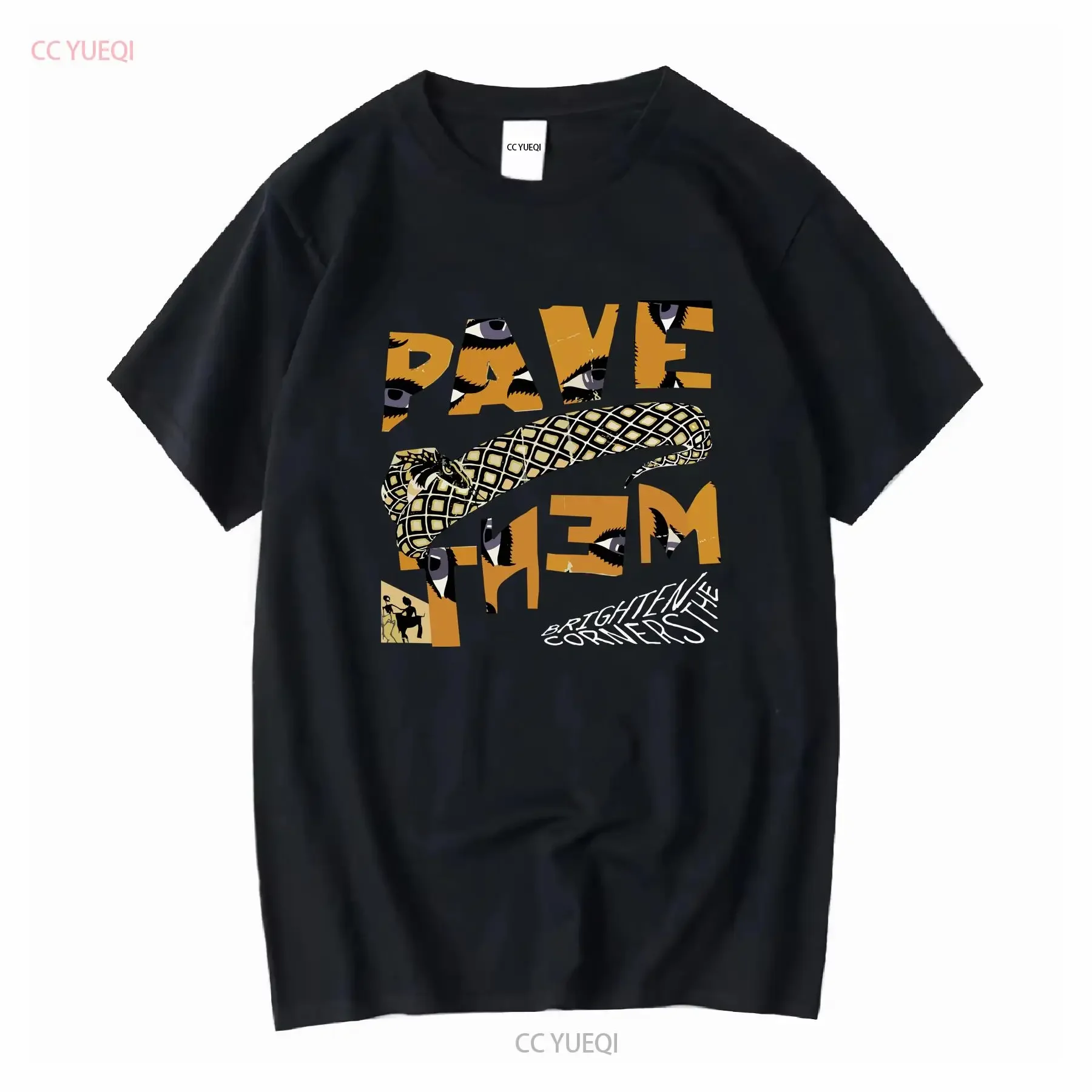 Pavement Band Brighten The Corner  T Shirt FUll Size S 5XL BE2971 vintage Washed Top For Everyday Wear Casual fashion