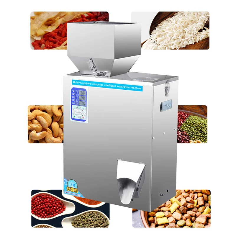 Multi-Function Spiral Path Weighing Packing Machine Tea Powder Rice Coffee Flour Multigrain Filling Machine