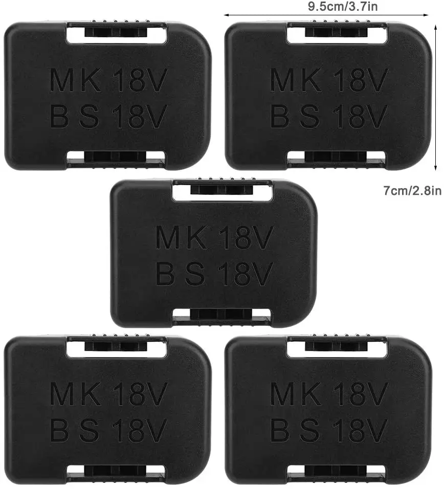 4 шт., подставка для хранения аккумуляторов Makita/Bosch 18 в