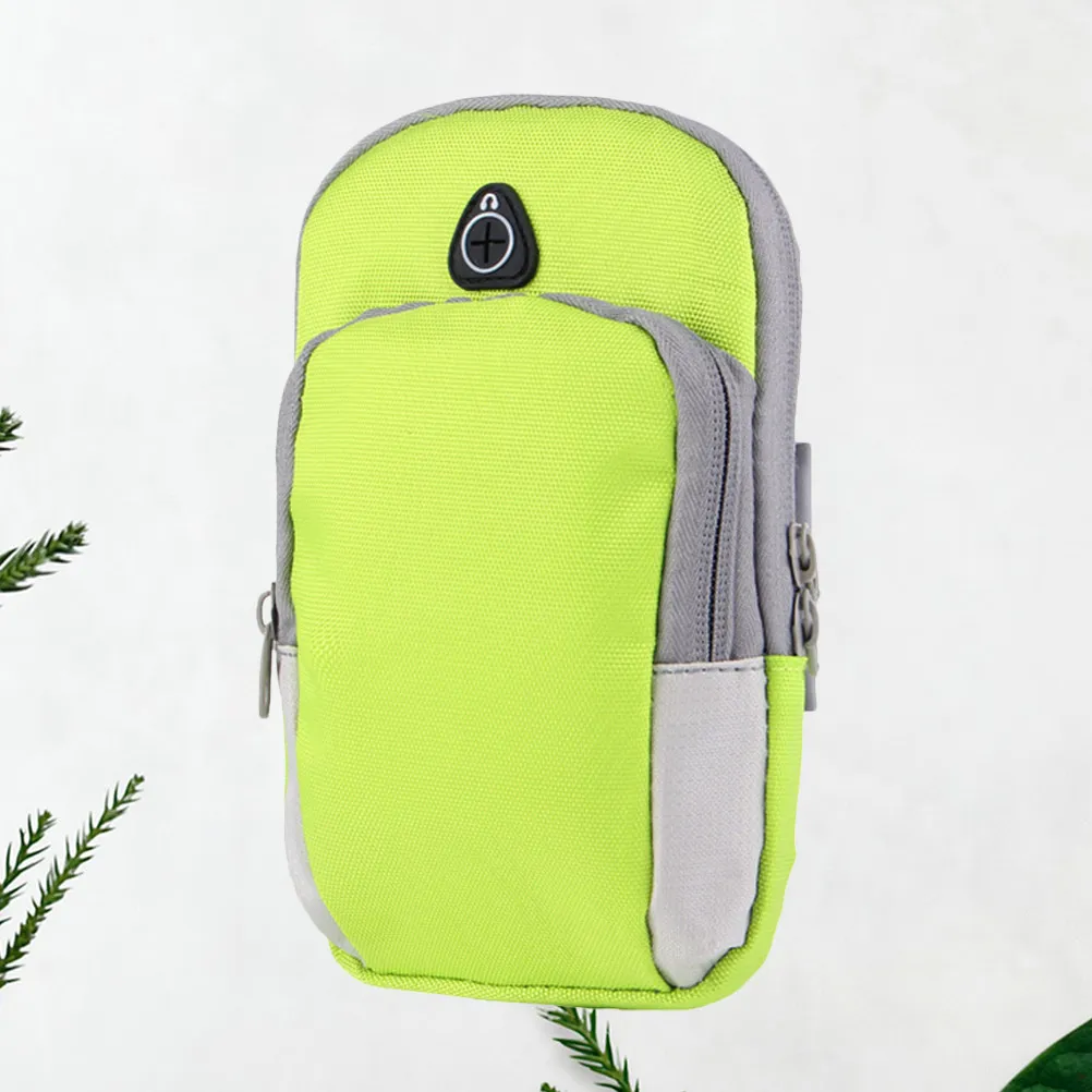 

1Pcs Sports Armband Waterproof Large Breathable Running Package Phone Bag Reflective Safety Stripes Anti-Slip Texture Outdoor