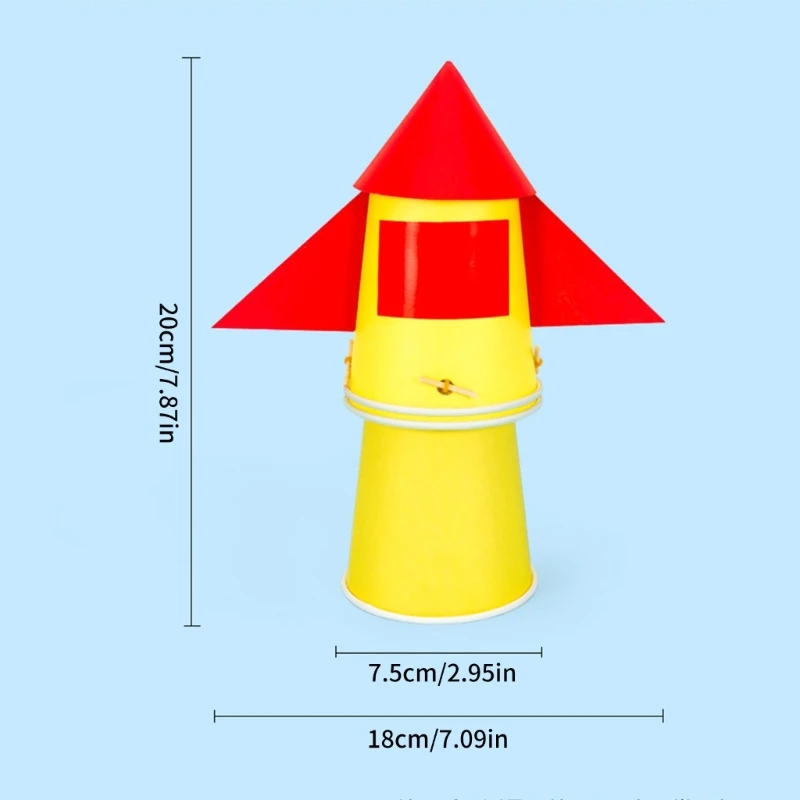 Modelo máquina espacial interativa Hands on Space Machine Assembly Toy Physics Learning Tool para estudantes adolescentes