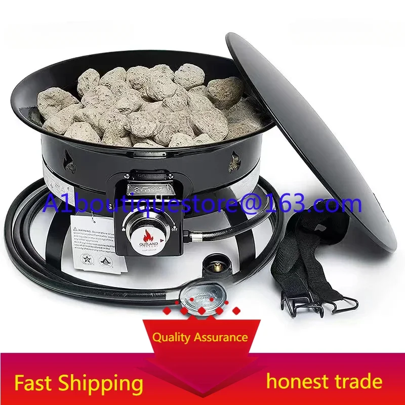 Outdoor portable propane gas stove 58,000 BTU, suitable for camping, RV trips, family evenings