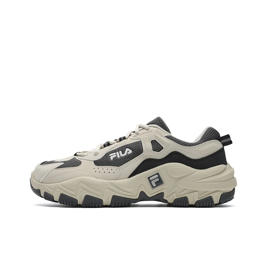 FILA Ravagement 2 S Raider 2S Cushioning Height Increasing Low top Chunky Sneakers Men's Gray F12M522122F-QA