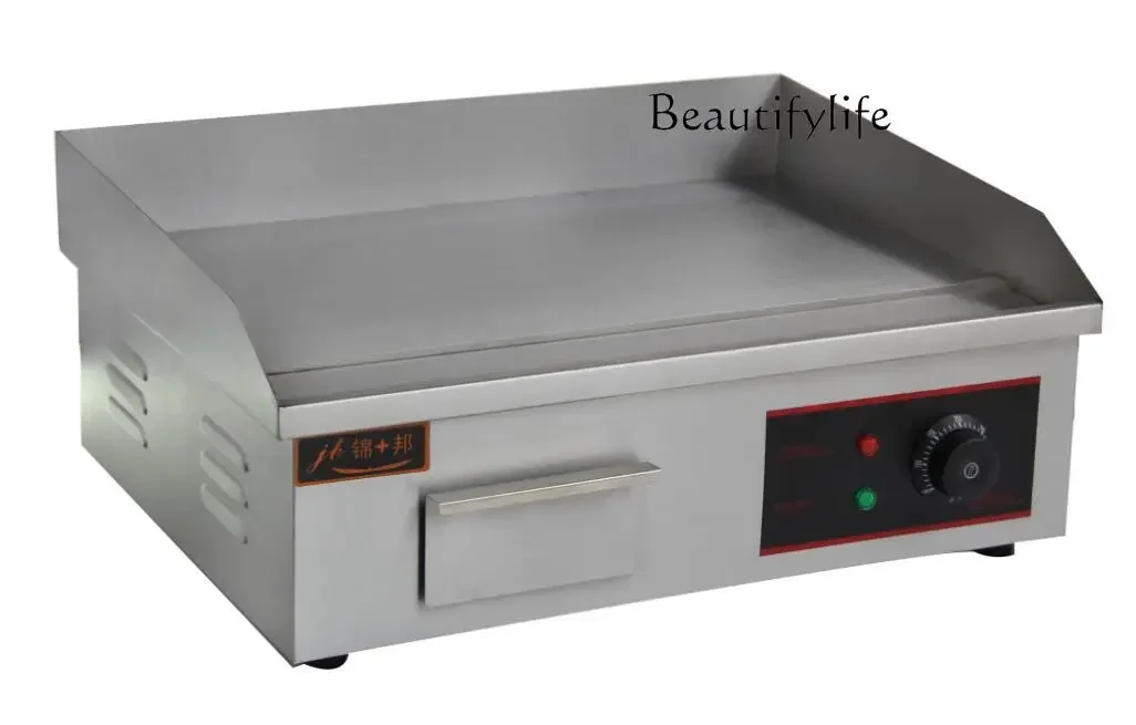 

Electric flat grilling furnace pancake machine iron plate squid machine commercial