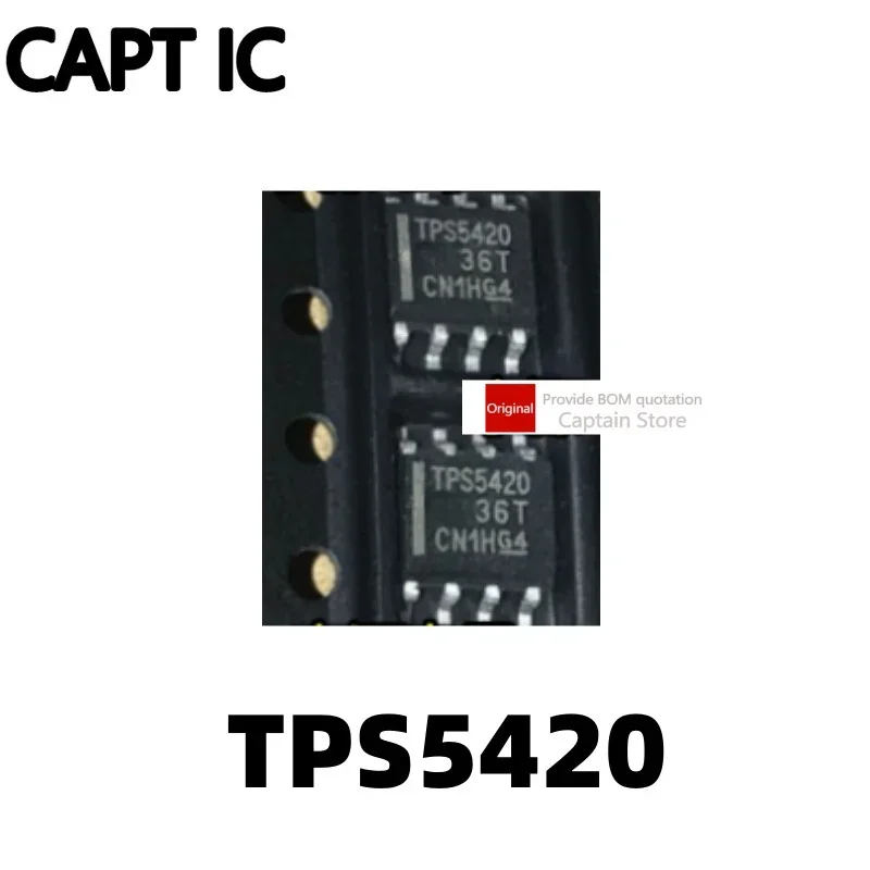 5PCS TPS5420 TPS5420DR SOP8 Instrument Switch Stabilizer IC Chip