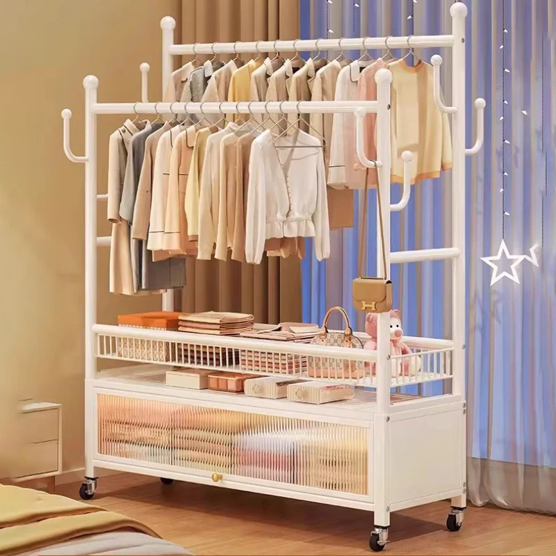 

Standing Interior Coat Rack Nordic Entrance Mobile Hanging Coat Rack Bedroom Multifunction Perchero Ropa De Pie Furniture Home