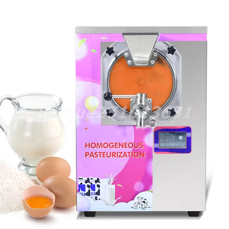 

11l Small Ice Cream Pasteurization Machine Milk Pasteurizer 110/220v High Temperature Ice Cream Milk Pasteurization