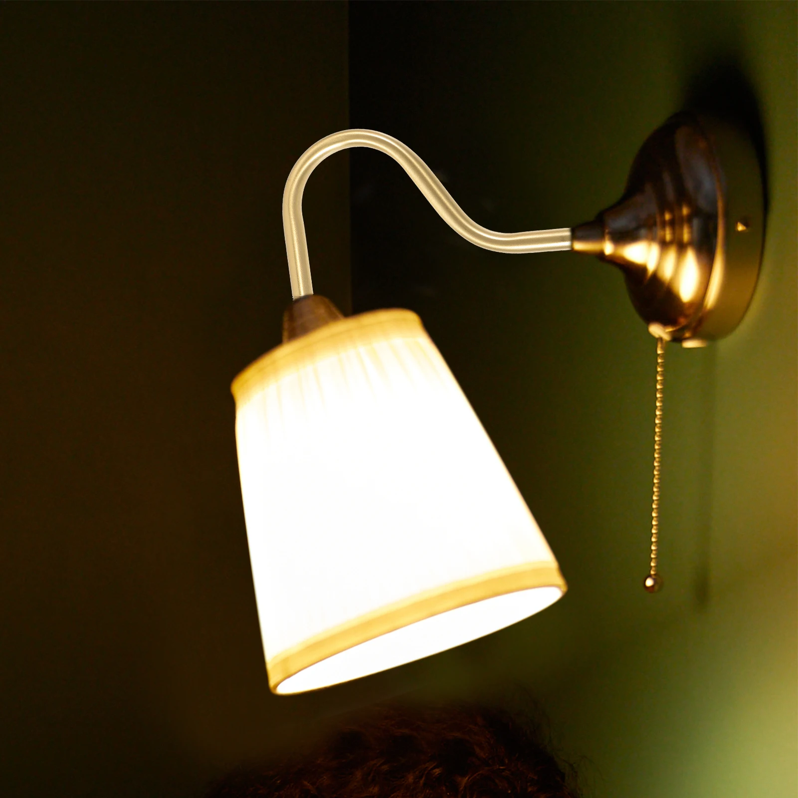 

s Wall Support Elbow Hollow Copper Tube Sturdy Oxidation Resistant Threaded Connection Lighting Fixture Downrods Lamp
