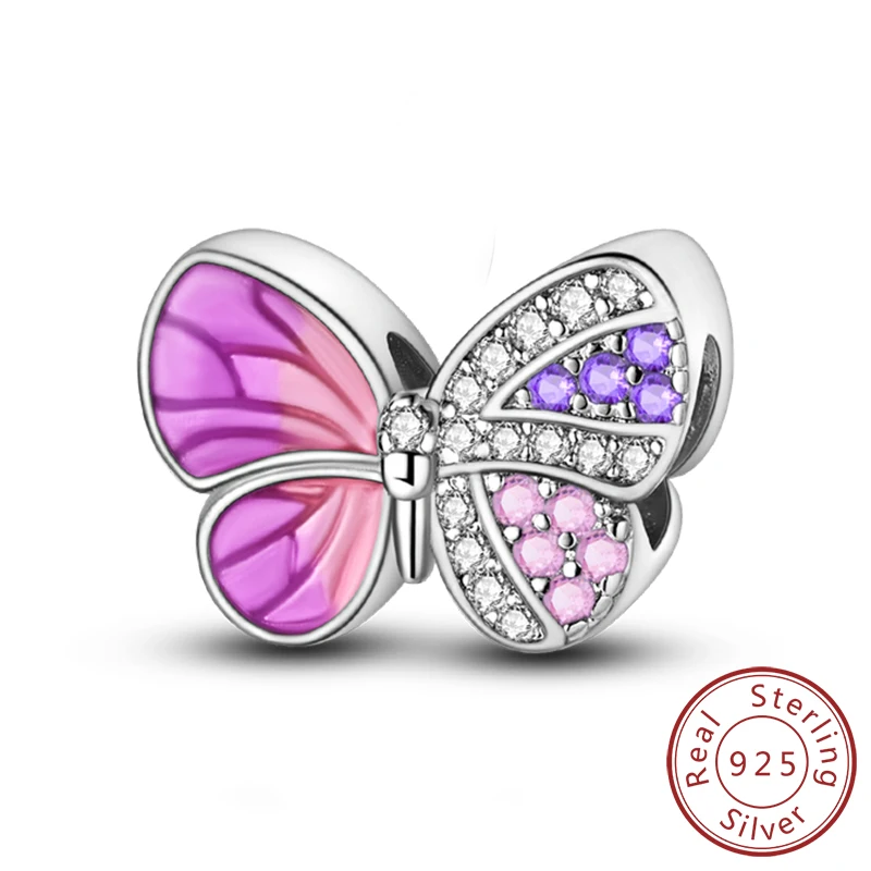 Heißer Verkauf Charm Bead Anhänger 925 Sterling Silber Glühwürmchen Liebe Herz Katzen Hunde Sonnenblumen Charm für Armband Frauen DIY Schmuck Geschenk